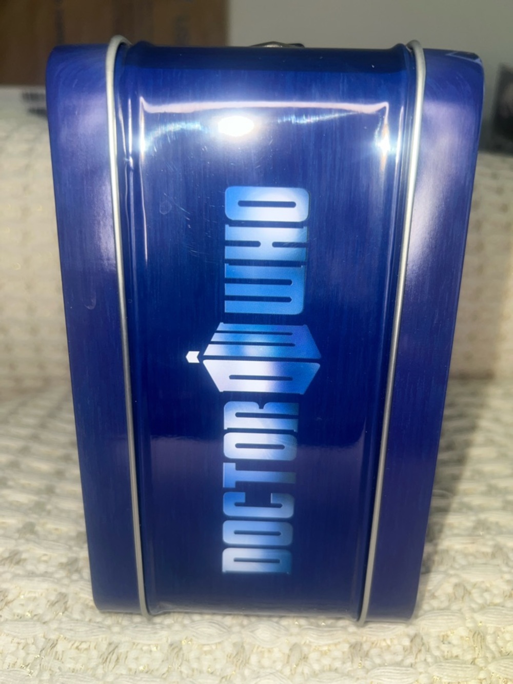 Doctor Who Limited Edition TARDIS Tin Tote Lunch Box Collectors DEADSTOCK RARE - Picture 7 of 10